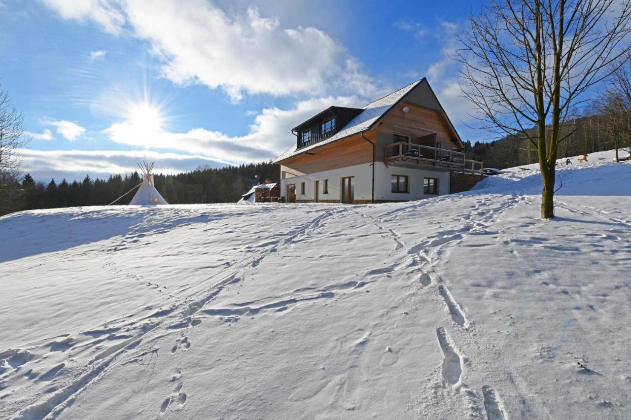 Apartmany Chata Vecernice Dolní Morava Exteriör bild